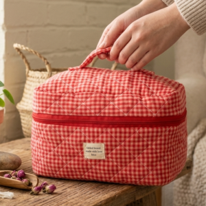 Trousse de toilette Vanity rouge